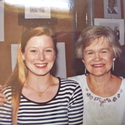 Me and my former art teacher and mentor Sue Lewis in Des Moines 1995