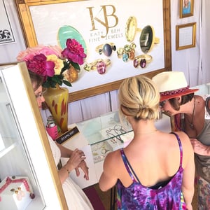 New Orleans Jazz Fest Crafts Katy Beh Jewelry 2019 In Booth